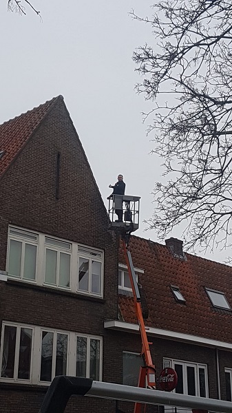  stormschade dak Voorhout